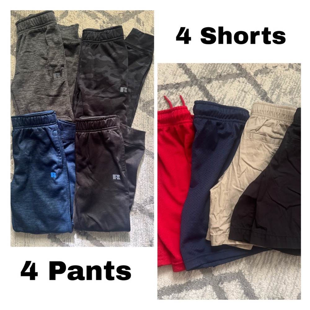 Boys Pants & Shorts Bundle Size 7/8